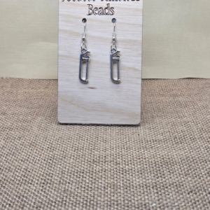 Mini Handsaw Charm Earrings