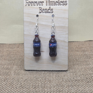 Classic Soda Pop Pepsi Mini Earrings