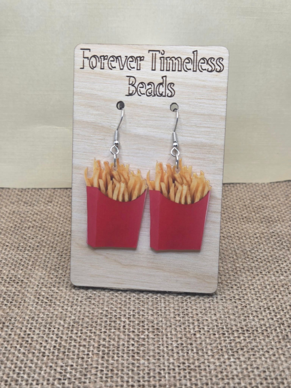 Golden Fries Delight Earrings