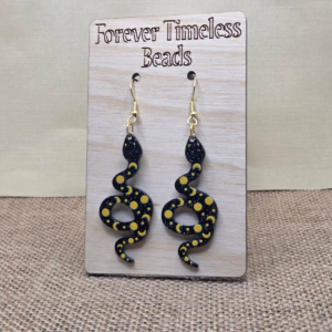 Celestial Snake Earrings