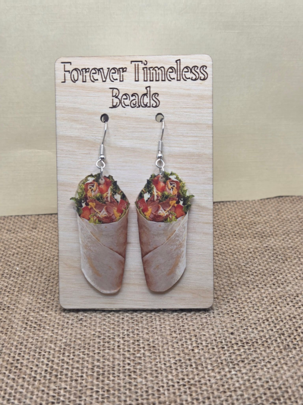 Delicious Burrito Earrings
