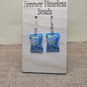 Bugles Ranch Snack Bag Earrings