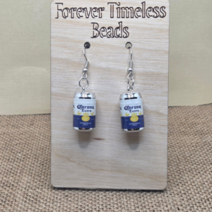 Mini Corona Extra Can Earrings