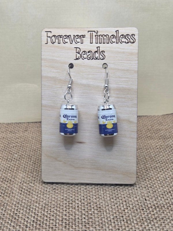 Mini Corona Extra Can Earrings