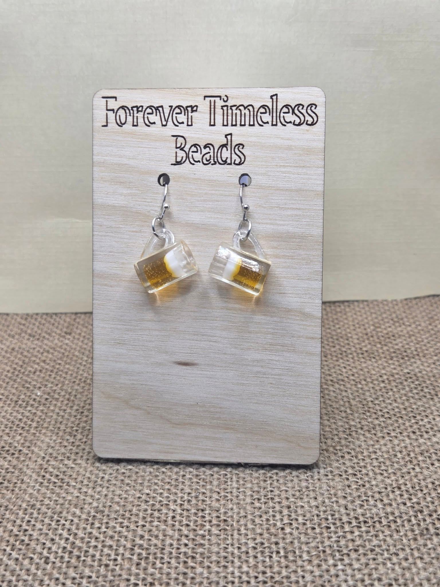 Cheers to Mini Beer Mugs Earrings