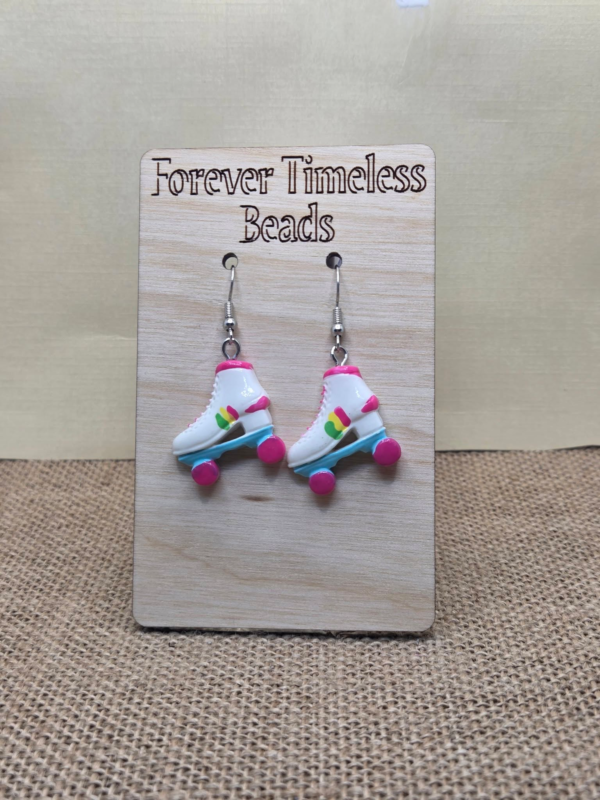 Rollin’ Retro Roller Skates Earrings